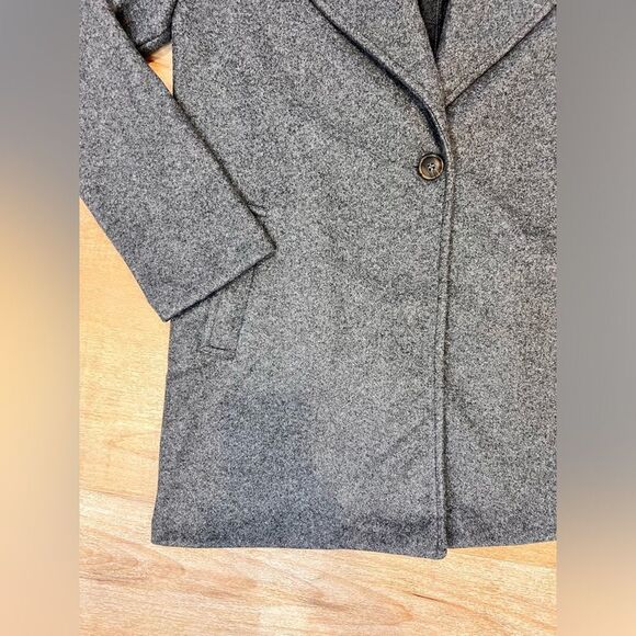 New without tags Gray wool like coat - Picture 6 of 9